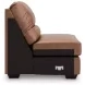 Whitlock Caramel 3 Piece Modular LAF Sectional