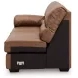 Whitlock Caramel 2 Piece Modular LAF Sectional