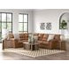 Whitlock Caramel 3 Piece Modular RAF Sectional