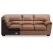 Whitlock Caramel 2 Piece Modular LAF Sectional