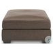 Whitlock Umber Oversized Accent Ottoman