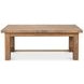 Bauhaus Beige 110" Rectangular Extendable Dining Table