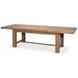 Bauhaus Beige 110" Rectangular Extendable Dining Table