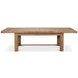 Bauhaus Beige 110" Rectangular Extendable Dining Table