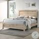 Miquell Natural Eastern King Panel Bed
