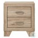 Miquell Natural Panel Bedroom Set