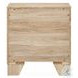 Miquell Natural 2 Drawer Nightstand