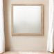 Miquell Natural Square Dresser Mirror
