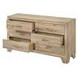 Miquell Natural 6 Drawer Dresser