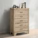 Miquell Natural 5 Drawer Chest