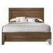 Miquell Oak Eastern King Panel Bed