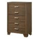 Miquell Oak 5 Drawer Chest