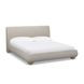 Rayne Cream King Upholstered Panel Bed