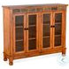 Crimson Ridge Beige 42" Bookcase with Adjustable Shelf