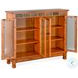 Crimson Ridge Beige 42" Bookcase with Adjustable Shelf
