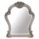 Dresden Vintage Bone White Arched Dresser Mirror
