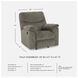 Alphons Putty Recliner