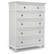 Madison Natural White 5 Drawer Chest
