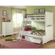 Madison Natural White Twin Over Full Bunk Bed