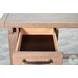 Rustic Refined Natural 58" Writing Desk with USB Port