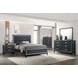 Haiden Weathered Black 6 Drawer Dresser