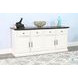 Ember Grace White 4 Door Credenza