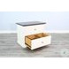 Maple Haze White 2 Drawer File Cabinet