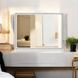 Haiden White Rectangular Dresser Mirror