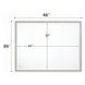 Haiden White Rectangular Dresser Mirror
