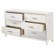 Haiden White 6 Drawer Dresser