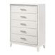 Haiden White 5 Drawer Chest