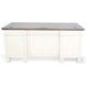 Legacy Loft White 66" Desk with 7 Drawers