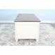 Legacy Loft White 66" Desk with 7 Drawers