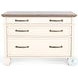 Cozy Luxe White Lateral 3 Drawer File Cabinet