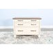 Cozy Luxe White Lateral 3 Drawer File Cabinet