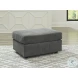 Stairatt Gravel Ottoman