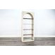 2857LW-B Light Gray and Wheat Tall Bookshelf