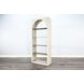 2857LW-B Light Gray and Wheat Tall Bookshelf