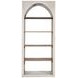 2857LW-B Light Gray and Wheat Tall Bookshelf