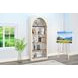 2857LW-B Light Gray and Wheat Tall Bookshelf