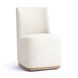 Melissa Cream Performance Fabric Upholstered Dining Chair