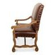 Italian Brown Leather Settee