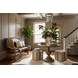 Italian Brown Leather Settee