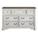 Florian Antique White and Oak 7 Drawer Dresser