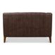 Brooks Brown Tufted 2 Seat 54" Sofa