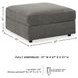 O'Phannon Putty Ottoman With Storage