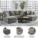 O'Phannon Putty 2-Piece RAF Sectional with Chaise