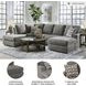 O'Phannon Putty 2-Piece LAF Sectional with Chaise