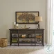 Paradise Valley Saddle Brown Hall Console Table