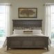 Paradise Valley Saddle Brown California King Panel Bed